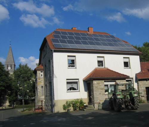Solar-Bauernhof